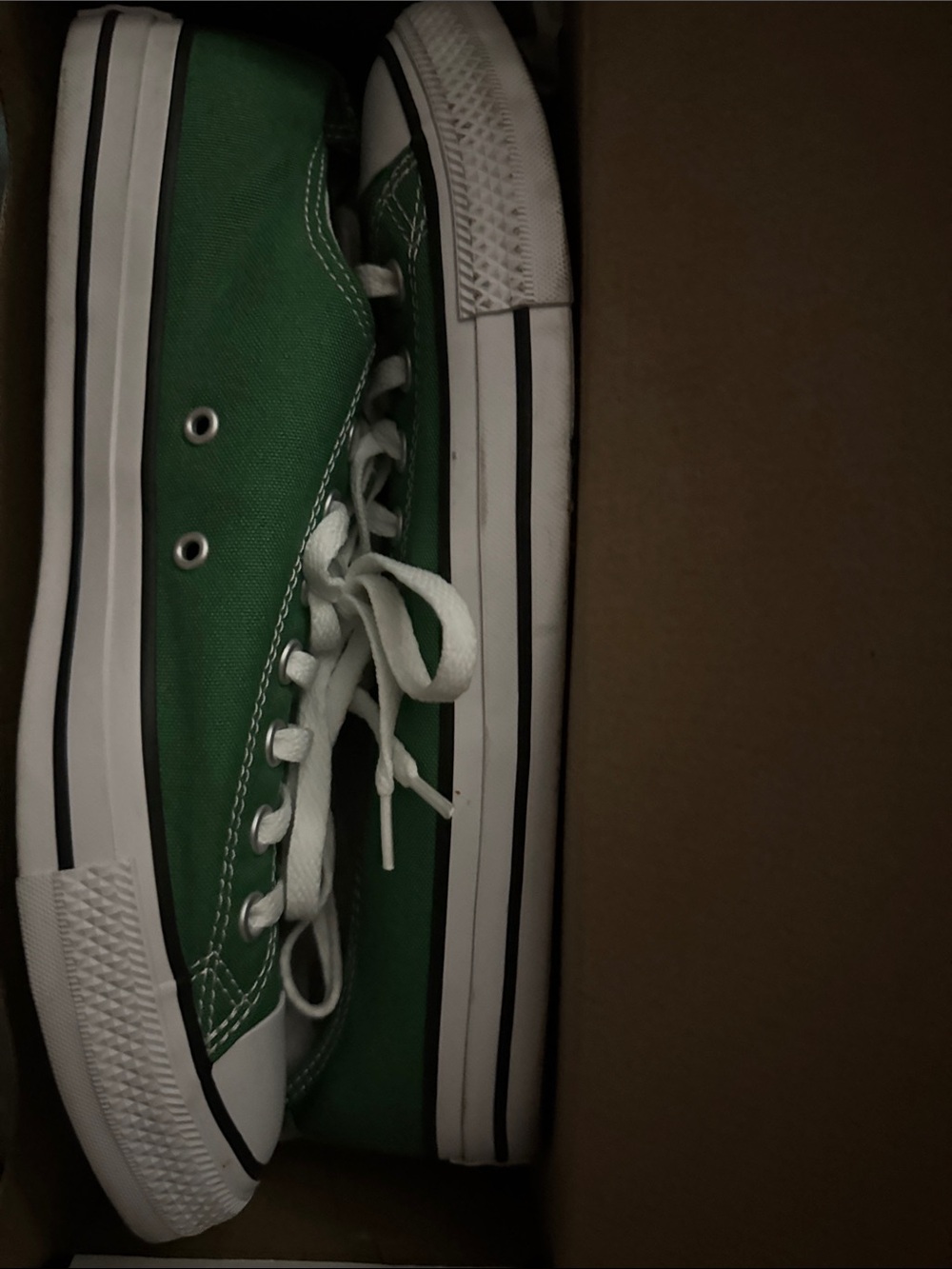 AMAZON GREEN LOW TOP CONVERSE